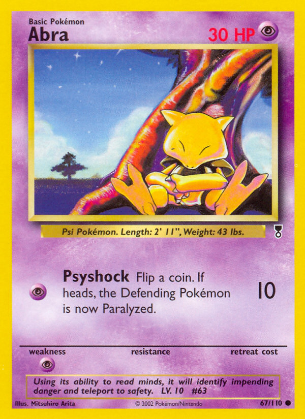 Abra (67) [Legendary Collection] - Poke-Collect