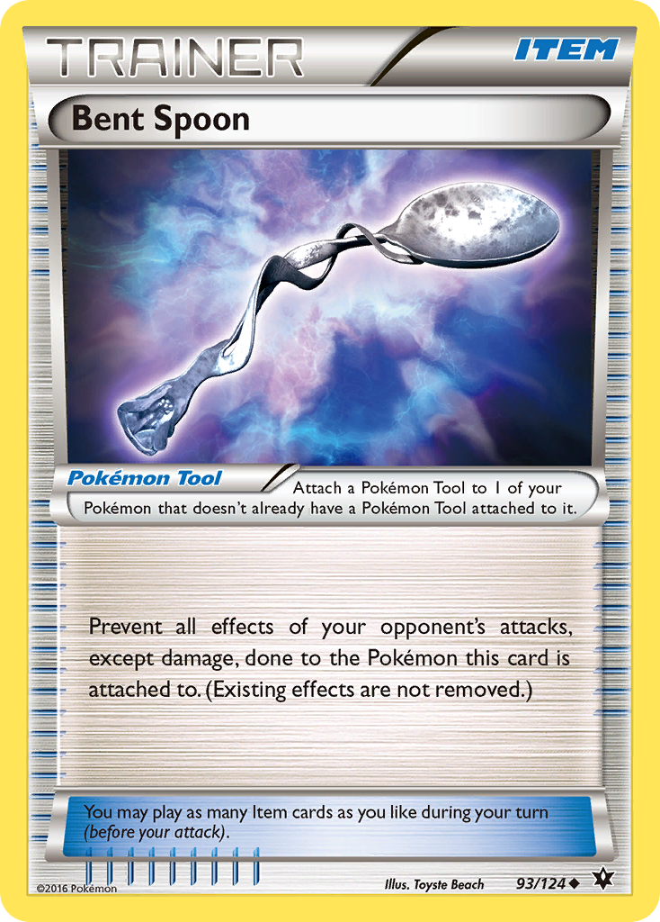 Bent Spoon (93) [XY - Fates Collide] - Poke-Collect
