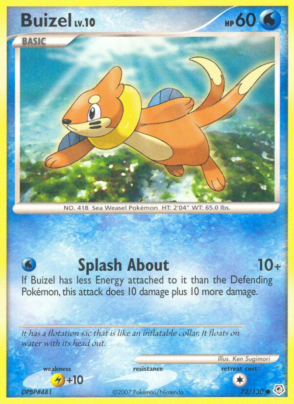 Buizel (72) [Diamond and Pearl] - Poke-Collect