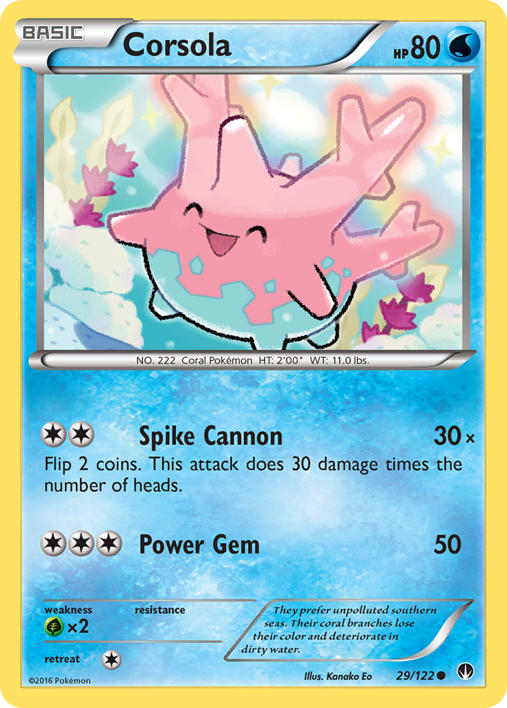 Corsola (29) [XY - BREAKpoint] - Poke-Collect