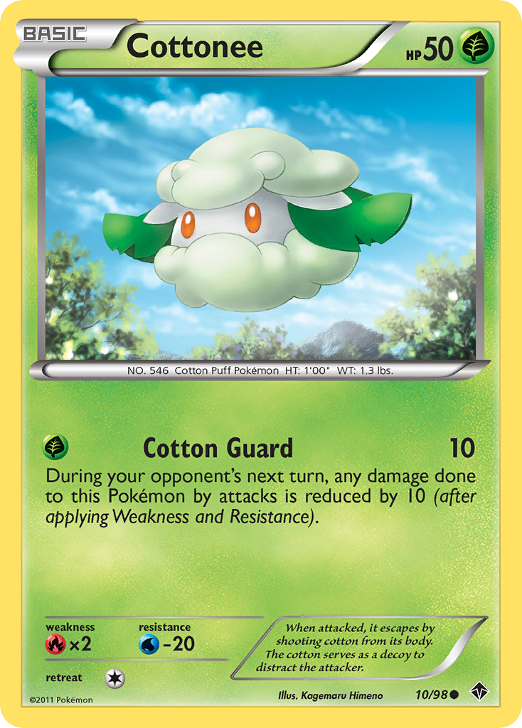 Cottonee (10) [Emerging Powers] - Poke-Collect