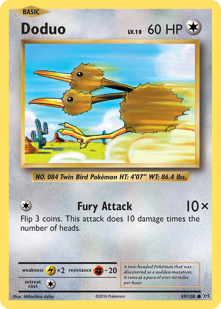 Doduo (69) [XY - Evolutions] - Poke-Collect