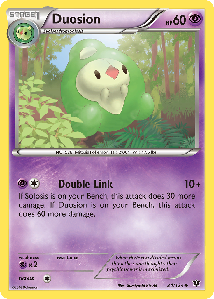Duosion (34) [XY - Fates Collide] - Poke-Collect