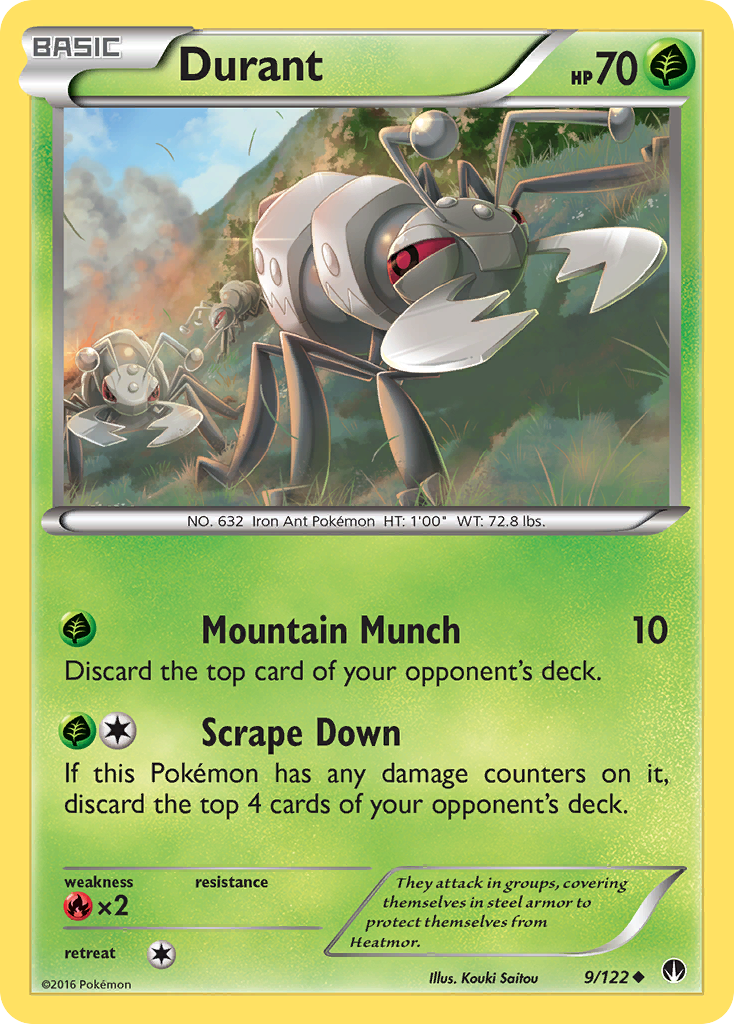 Durant (9) [XY - BREAKpoint] - Poke-Collect