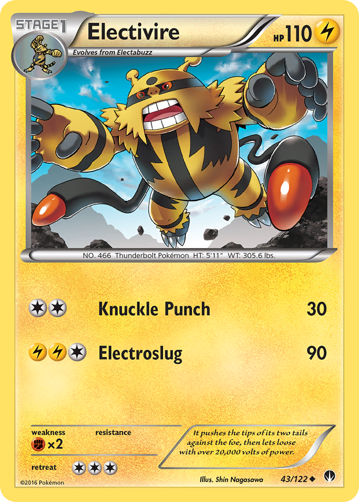 Electivire (43) [XY - BREAKpoint] - Poke-Collect