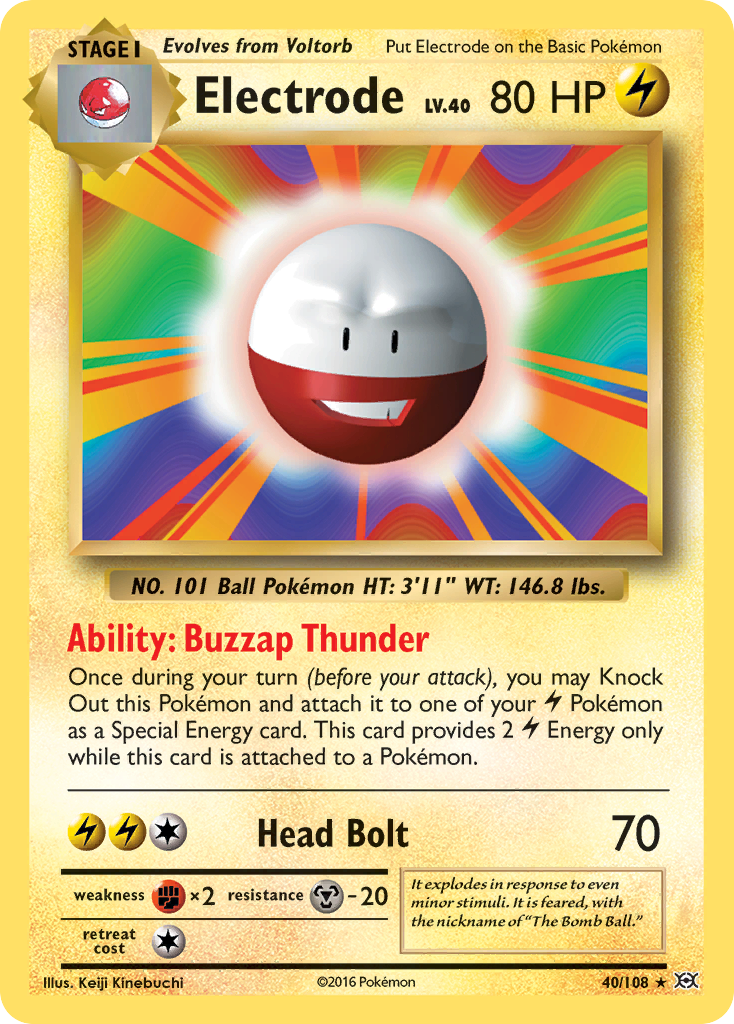 Electrode (40) [XY - Evolutions] - Poke-Collect