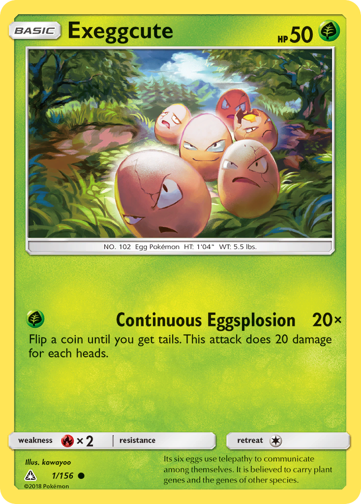 Exeggcute (1) [SM - Ultra Prism] - Poke-Collect