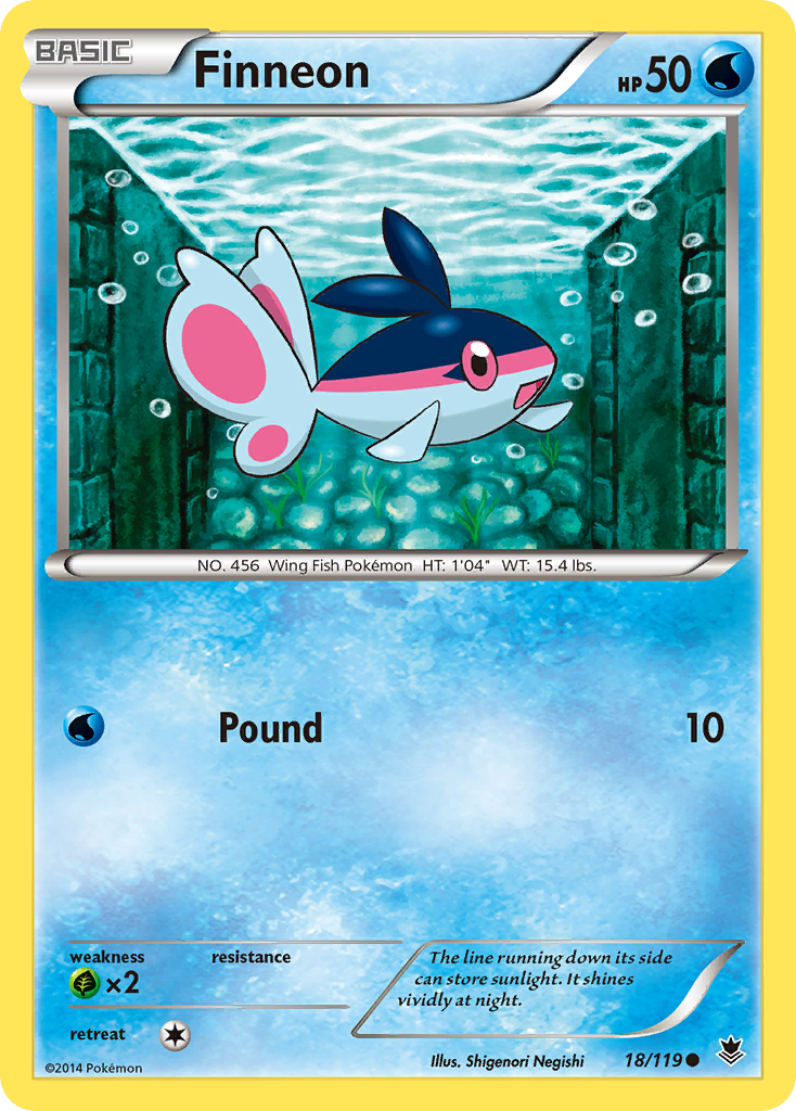 Finneon (18) [XY - Phantom Forces] - Poke-Collect