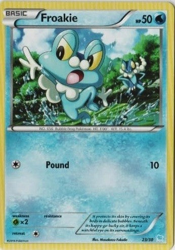 Froakie (23) (23) [XY Trainer Kit: Pikachu Libre & Suicune] - Poke-Collect