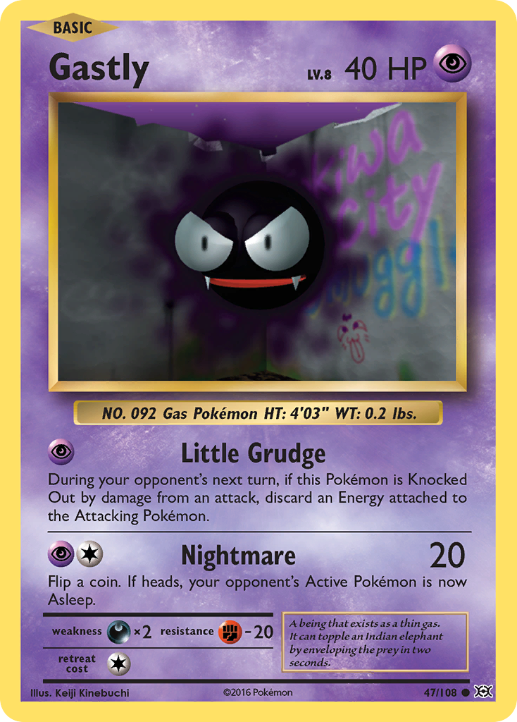 Gastly (47) [XY - Evolutions] - Poke-Collect