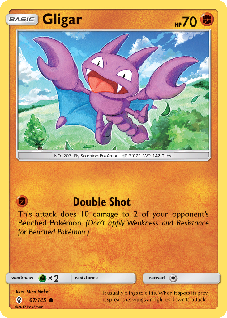 Gligar (67) [SM - Guardians Rising] - Poke-Collect