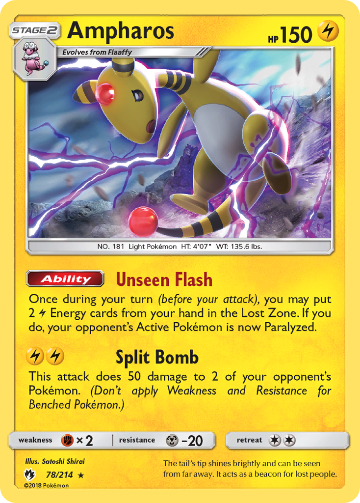 Ampharos (78) [SM - Lost Thunder] - Poke-Collect