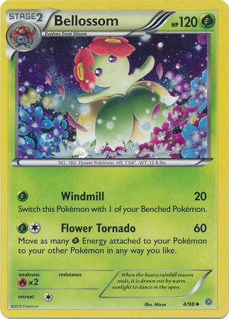 Bellossom (4/98) (Cosmos Holo) [XY: Ancient Origins] - Poke-Collect
