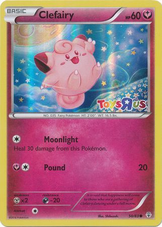 Clefairy (50/83) (Toys R Us Promo) [XY: Generations] - Poke-Collect