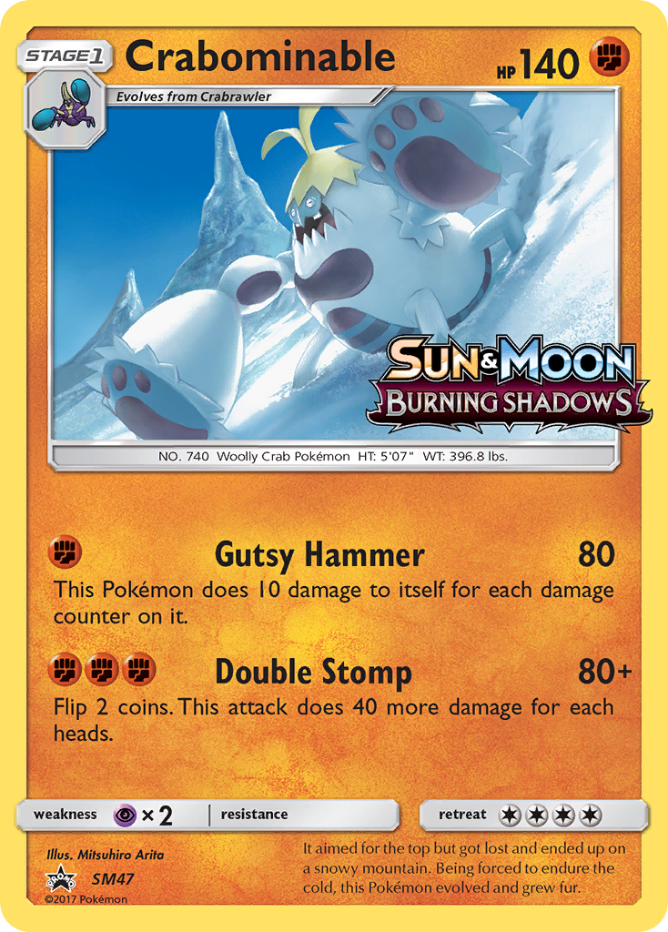 Crabominable [SM Black Star Promos] - Poke-Collect