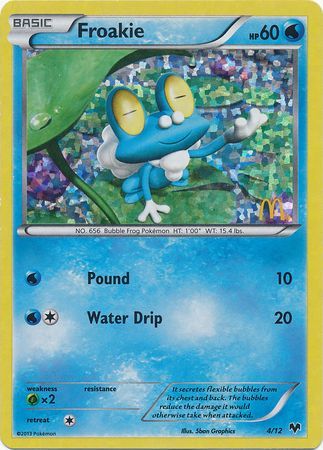 Froakie (4) [McDonald's Promos 2014] - Poke-Collect