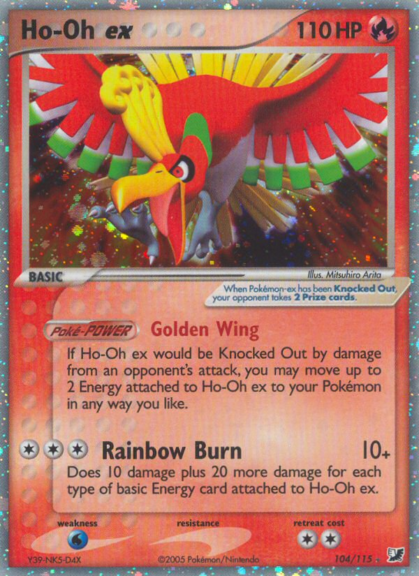 Ho-Oh ex (104) [Unseen Forces] - Poke-Collect