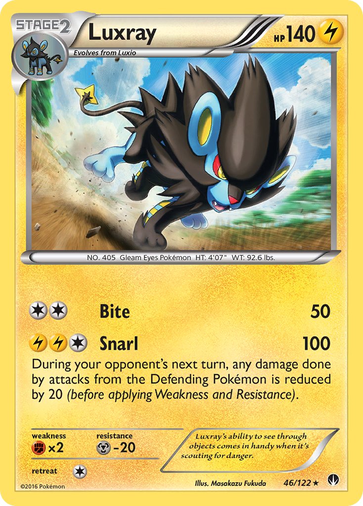 Luxray - 46/122  [46/122] - Poke-Collect