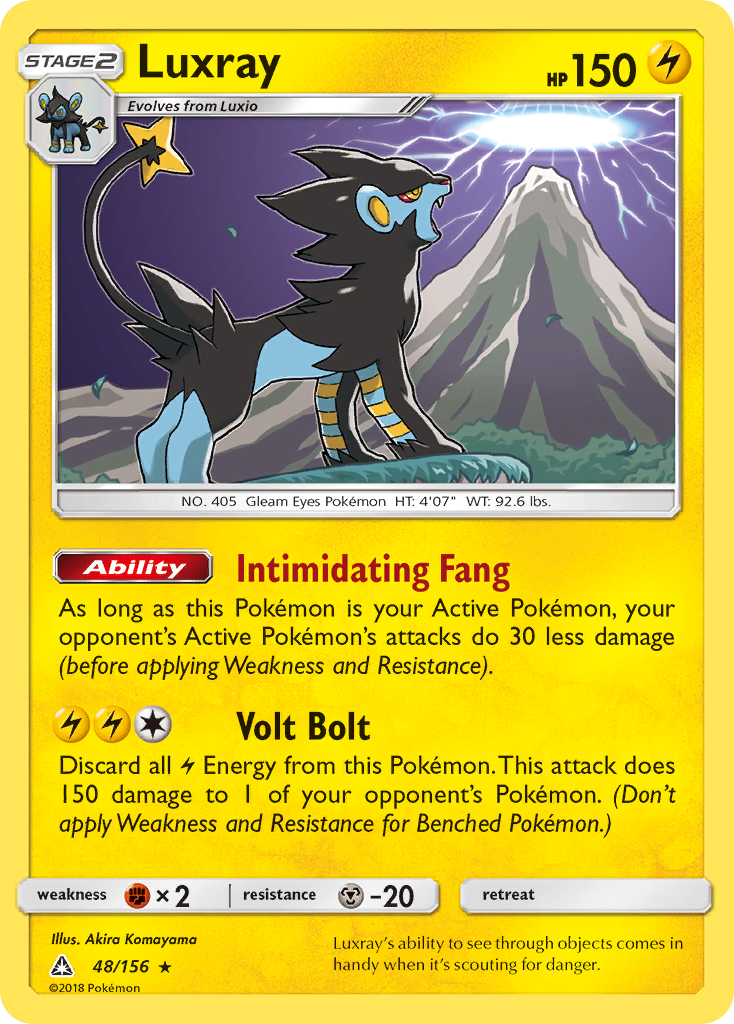 Luxray (48) [SM - Ultra Prism] - Poke-Collect