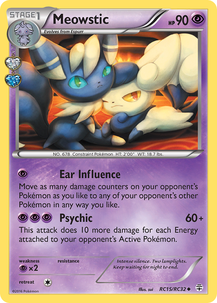 Meowstic (RC15) [Generations: Radiant Collection] - Poke-Collect