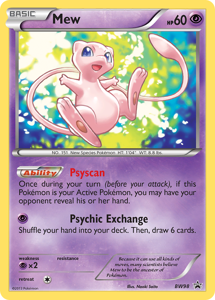 Mew (null) [Black and White Promos] - Poke-Collect