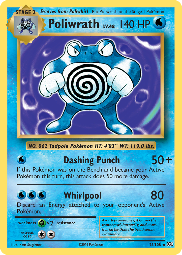 Poliwrath (25) [XY - Evolutions] - Poke-Collect