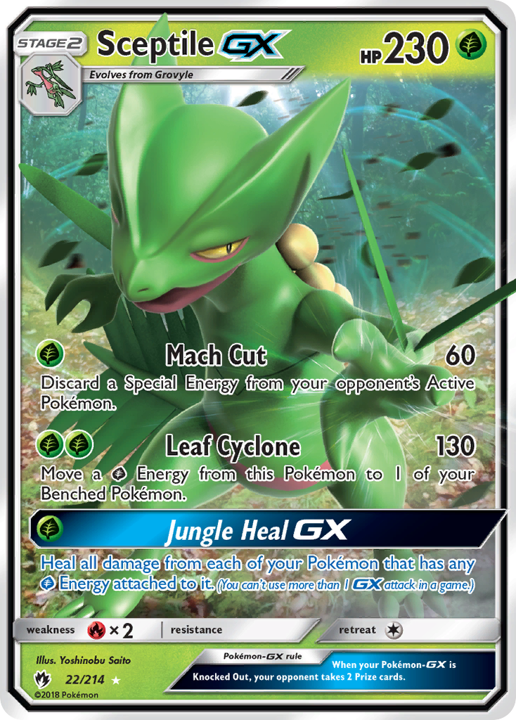 Sceptile GX (22) [SM - Lost Thunder] - Poke-Collect