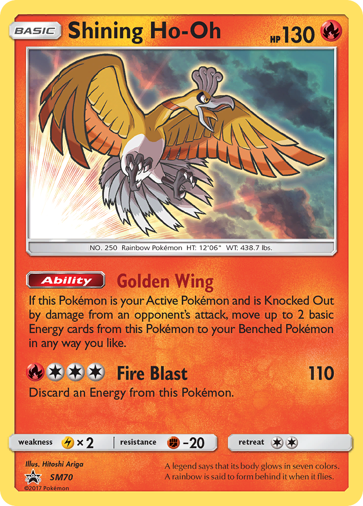 Shining Ho-Oh [SM Black Star Promos] - Poke-Collect