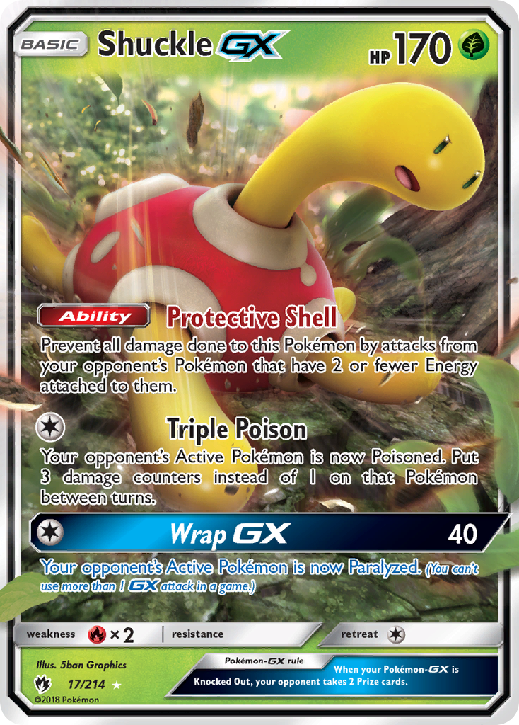 Shuckle GX (17) [SM - Lost Thunder] - Poke-Collect