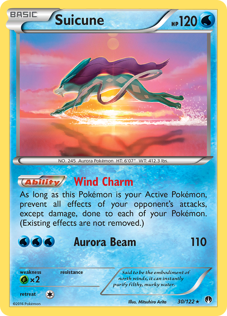 Suicune (30) [XY - BREAKpoint] - Poke-Collect