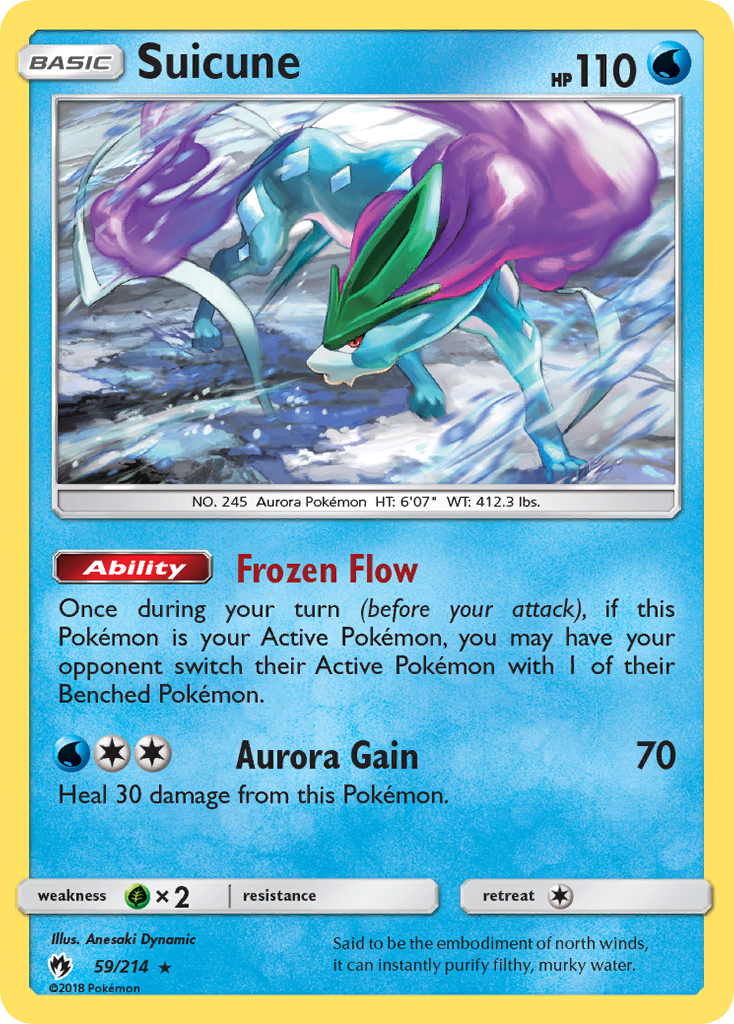 Suicune (59) [SM - Lost Thunder] - Poke-Collect