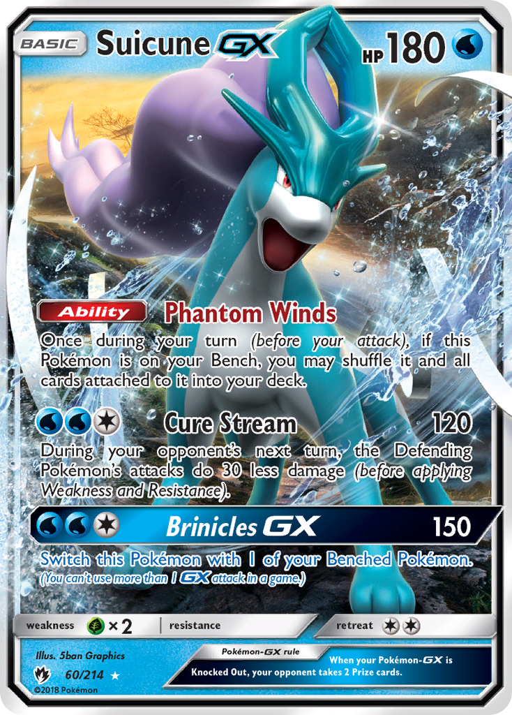 Suicune GX (60) [SM - Lost Thunder] - Poke-Collect