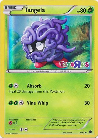 Tangela (8/83) (Toys R Us Promo) [XY: Generations] - Poke-Collect