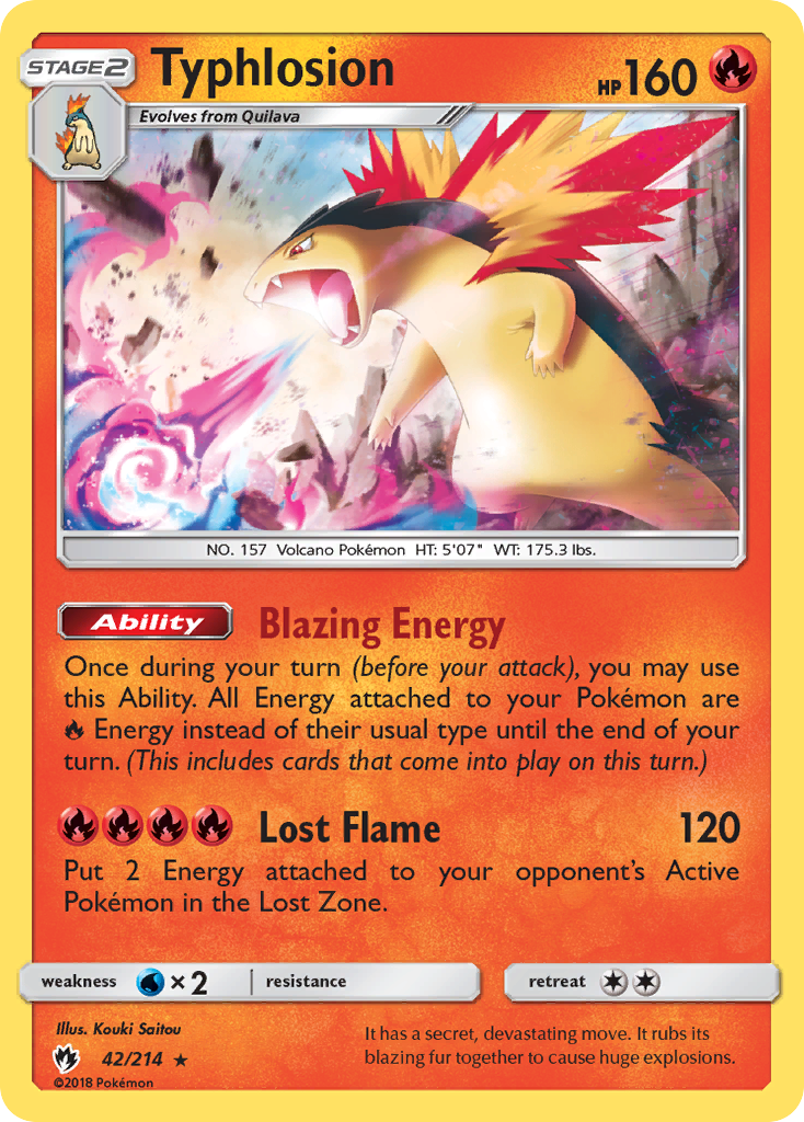 Typhlosion (42) [SM - Lost Thunder] - Poke-Collect