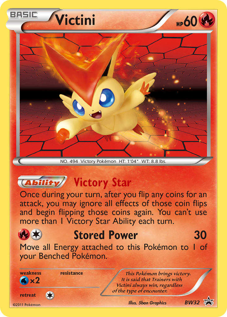 Victini (BW32) [Black and White Promos] - Poke-Collect