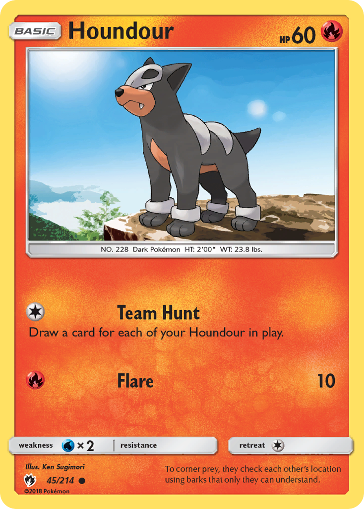 Houndour (45) [SM - Lost Thunder] - Poke-Collect