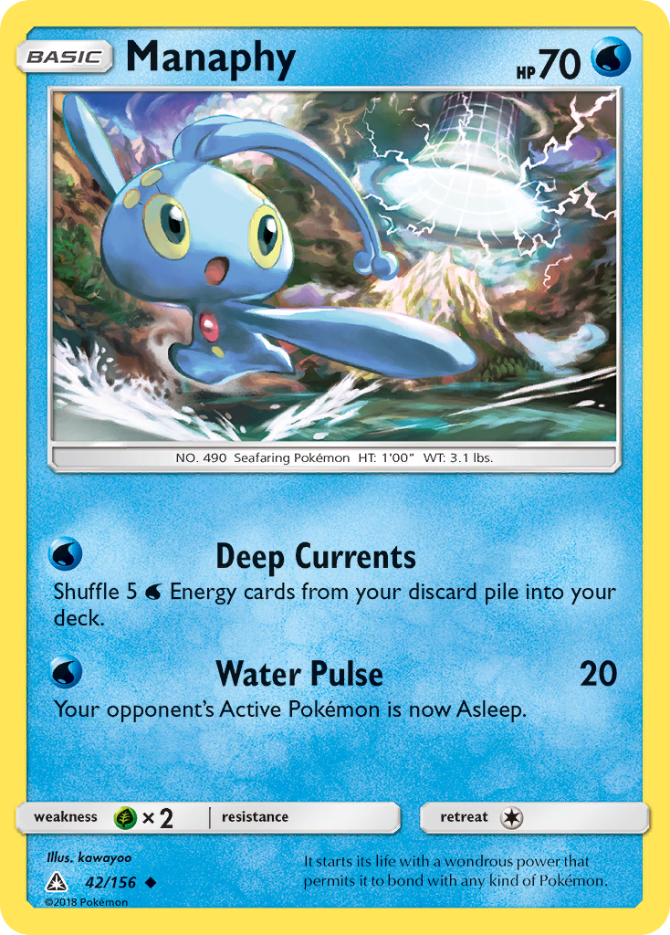 Manaphy (42) [SM - Ultra Prism] - Poke-Collect