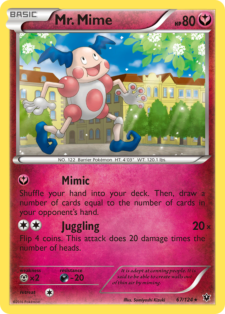 Mr. Mime (67) [XY - Fates Collide] - Poke-Collect