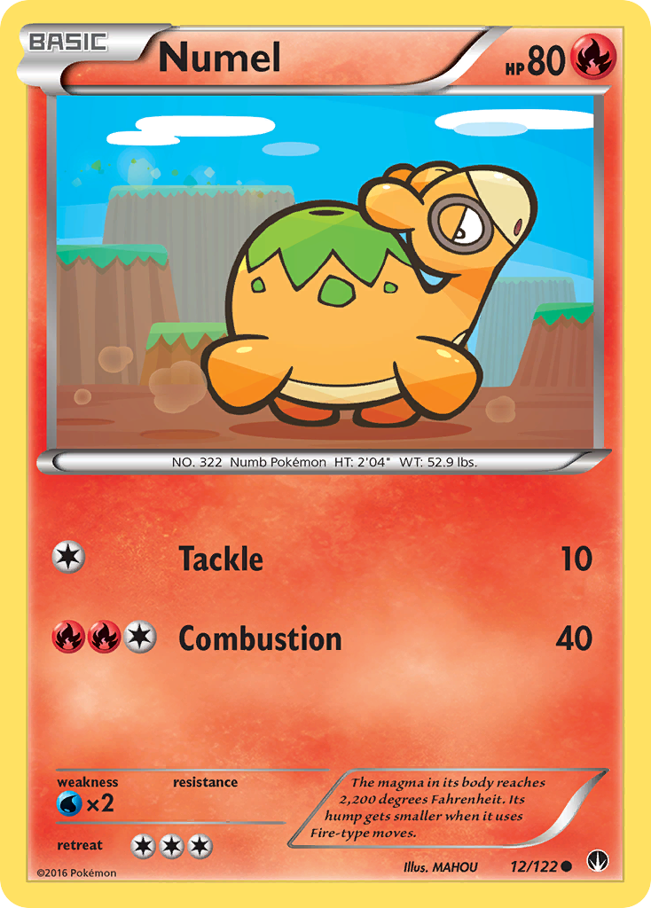 Numel (12) [XY - BREAKpoint] - Poke-Collect