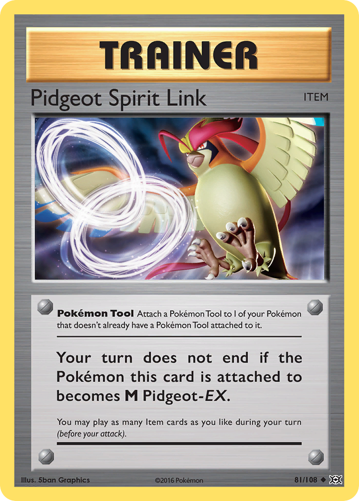 Pidgeot Spirit Link (81) [XY - Evolutions] - Poke-Collect