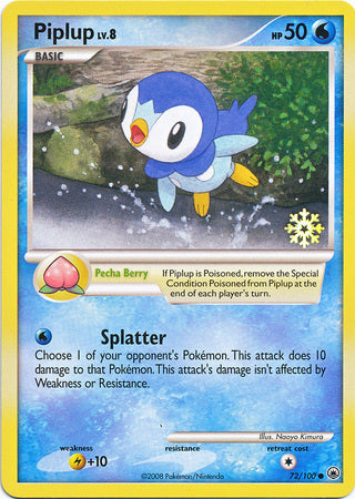 Piplup (72) [Countdown Calendar Promos] - Poke-Collect