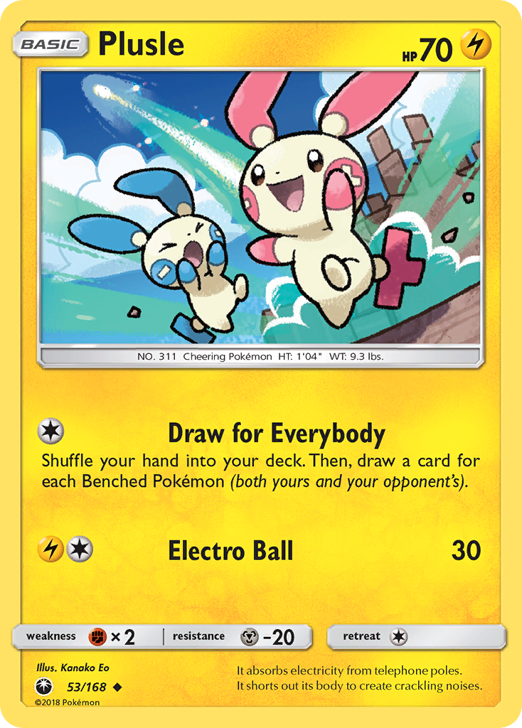 Plusle (53) [SM - Celestial Storm] - Poke-Collect