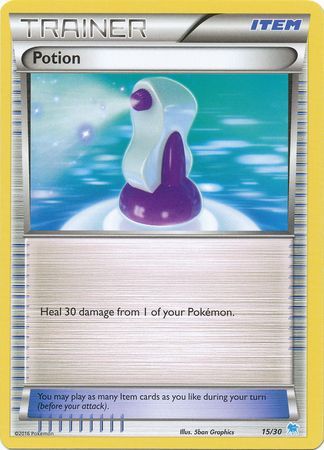 Potion (15 - Suicune Deck) (15) [XY Trainer Kit: Pikachu Libre & Suicune] - Poke-Collect
