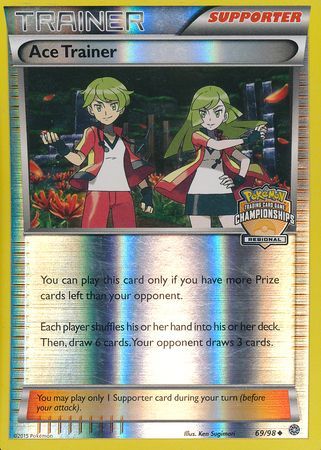 Ace Trainer (69/98) (Regional Championship Promo) [XY: Ancient Origins] - Poke-Collect