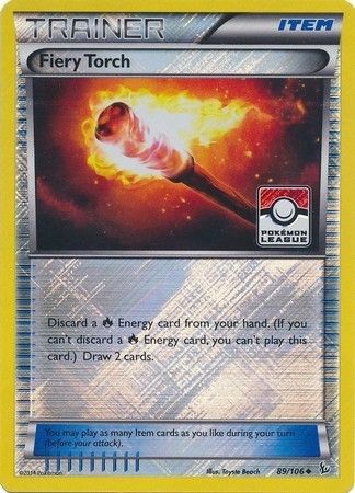 Fiery Torch (89/106) (League Promo) [XY: Flashfire] - Poke-Collect