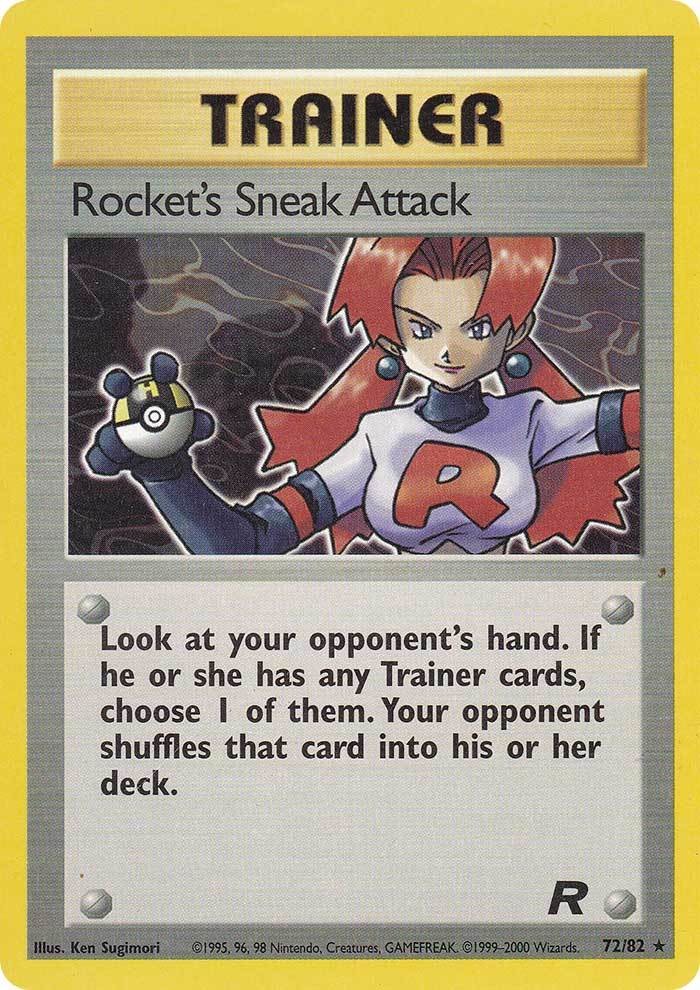 Rocket's Sneak Attack (72/82) [Team Rocket] - Poke-Collect