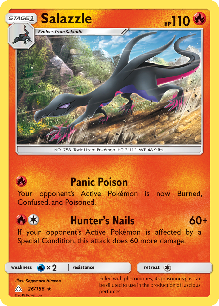 Salazzle (26) [SM - Ultra Prism] - Poke-Collect