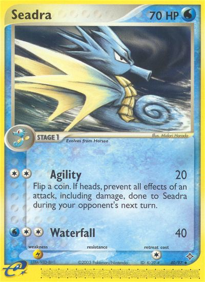 Seadra (40) (40) [Dragon] - Poke-Collect