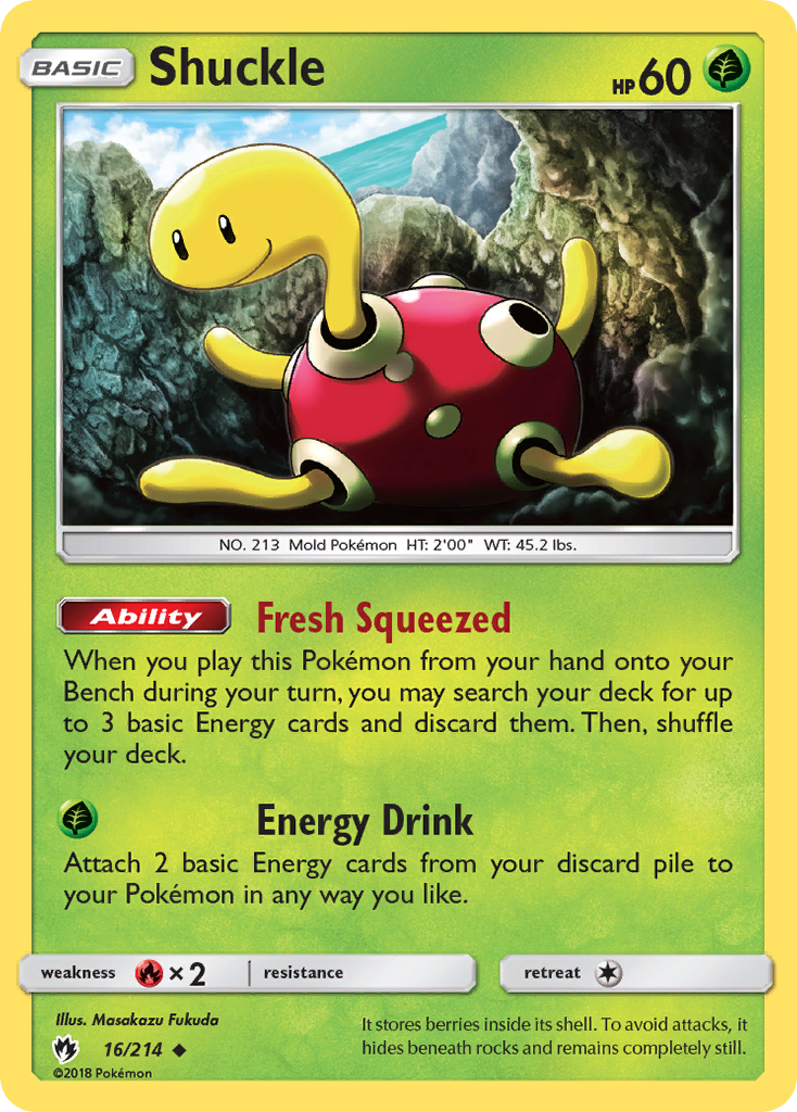 Shuckle (16) [SM - Lost Thunder] - Poke-Collect