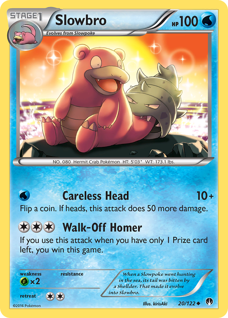 Slowbro (20) [XY - BREAKpoint] - Poke-Collect